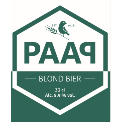 Logo PAAP Blond PAAP Bier Broeders